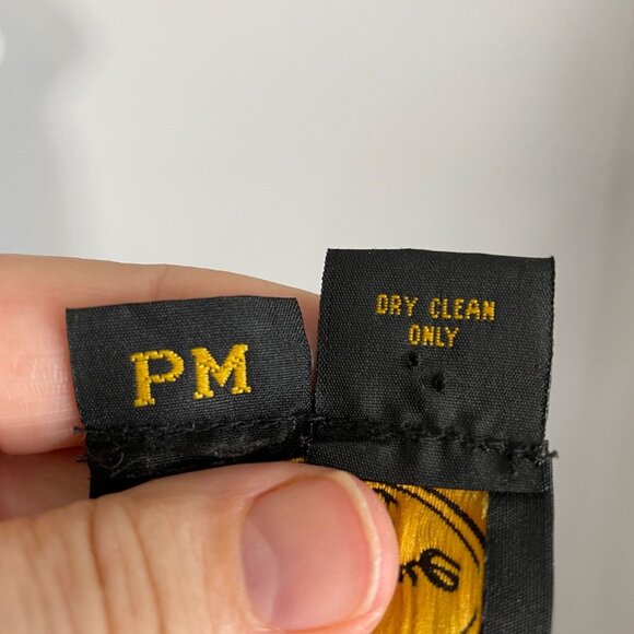 Vintage Art To Wear Jacket Womens PM Chenille Patchwork Cozy Coat Button Up - Picture 9 of 10